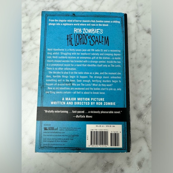 Rob Zombie The Lords of Salem - Paperback - Picture 3 of 7